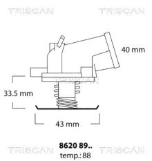Triscan A/S 8620 8988