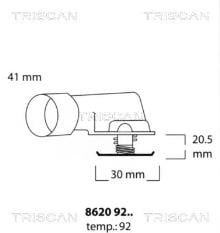 Triscan A/S 8620 9292