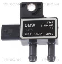 Capteur de pression de gaz d'échappement pour BMW Série 1 E81 E82