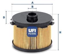CARBURANTE PURFLUX FILTRI fc446