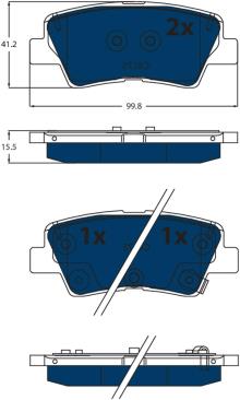 TRW GDB2531BTE