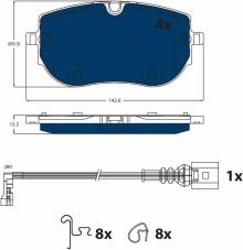 TRW GDB2548BTE