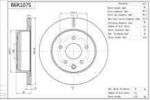 AISIN B6R107S