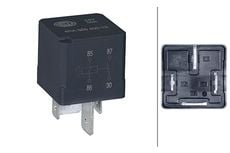 Relais HELLA 4Rd 965 453-801 - 12V - 5 Pôles - Relais Inverseur - 20/35A