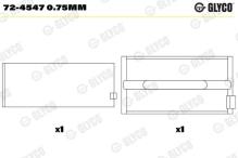 GLYCO 72-4547 0.75mm