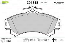  Blue Print ADC44251 Plaquette de frein avant