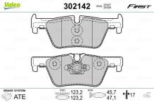 PLAQUETTES DE FREIN ARRIERE 4 PLAQUETTES AR BMW SERIE 3 E90 M3 BREMBO  07B31502 - Auto Pièces de l'Ouest