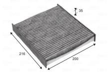 728702 VALEO Luchtfilter 43mm, 147mm, 365mm, Filter insert prijs en ervaringen