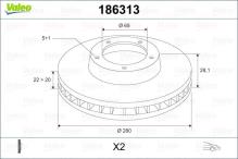 VALEO 186313