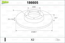 VALEO 186605