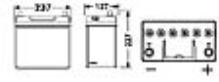 EXIDE EB454