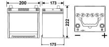 EXIDE EB504