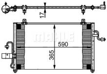 MAHLE Aftermarket AC 381 000S