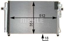 MAHLE Aftermarket AC 395 000P
