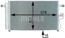 MAHLE Aftermarket AC 397 000P