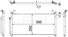 MAHLE Aftermarket AC 491 000S