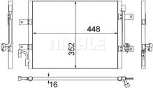 MAHLE Aftermarket AC 582 000P