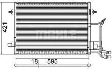MAHLE Aftermarket AC 255 001S