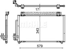MAHLE Aftermarket AC 647 000S