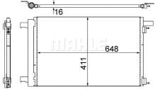 MAHLE Aftermarket AC 939 001S