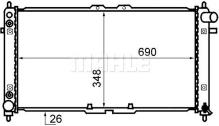 MAHLE Aftermarket CR 193 000S