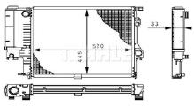 MAHLE Aftermarket CR 243 000P