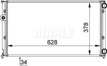 MAHLE Aftermarket CR 395 000P