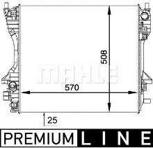 MAHLE Aftermarket CR 1364 000P