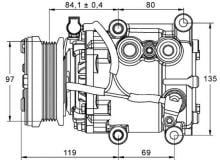 MAHLE Aftermarket ACP 106 000P