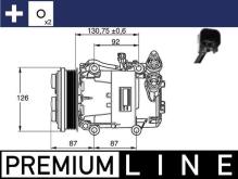 MAHLE Aftermarket ACP 54 000P