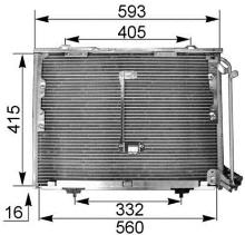 MAHLE Aftermarket AC 168 001S