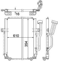 MAHLE Aftermarket AC 192 000P