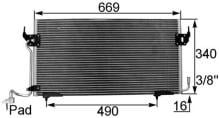 MAHLE Aftermarket AC 206 000S