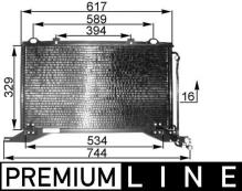 MAHLE Aftermarket AC 208 000P