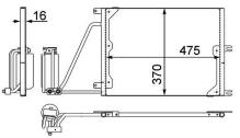MAHLE Aftermarket AC 226 000P