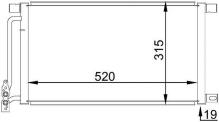 MAHLE Aftermarket AC 235 001S
