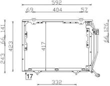 MAHLE Aftermarket AC 243 000S