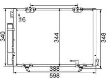 MAHLE Aftermarket AC 260 000S