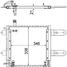 MAHLE Aftermarket AC 287 000S