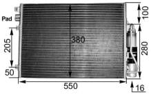 MAHLE Aftermarket AC 303 000S