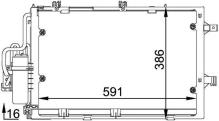 MAHLE Aftermarket AC 308 000P