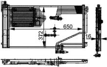 MAHLE Aftermarket AC 346 000P