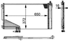 MAHLE Aftermarket AC 347 000P