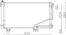 MAHLE Aftermarket AC 347 001S