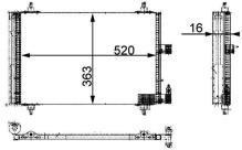 MAHLE Aftermarket AC 350 000P