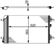 MAHLE Aftermarket AC 358 000S