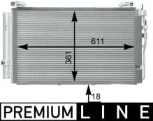 MAHLE Aftermarket AC 391 000P