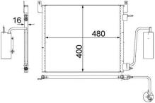 MAHLE Aftermarket AC 408 000S