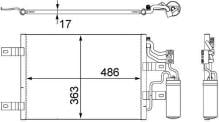 MAHLE Aftermarket AC 409 000S