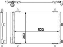 MAHLE Aftermarket AC 447 000P